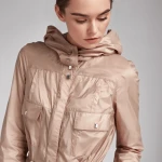 Kurtka parka cielista Skin